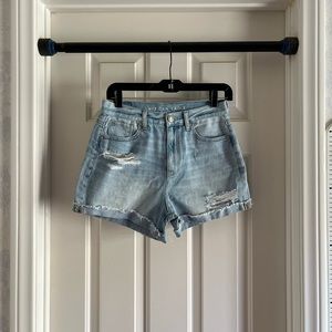 American Eagle Distressed Mom Shorts